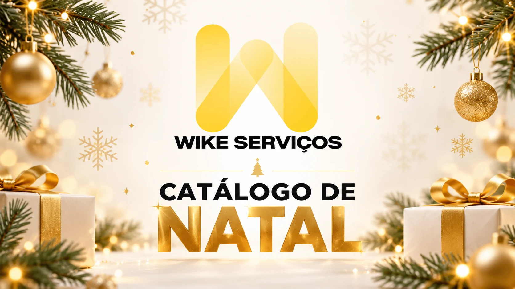 Capa do catálogo WIKE Natal 2027